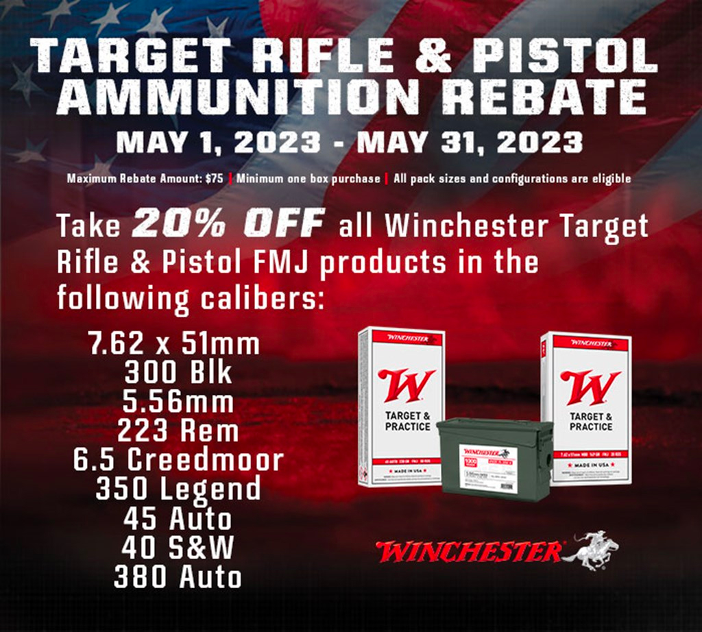 Have You Seen Winchester's Latest Rebate? Buds Gun Shop